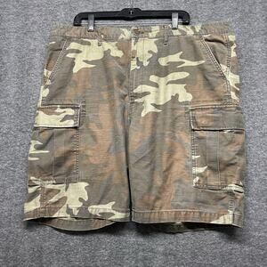 Levi‎ Strauss Men's Camouflage Cargo Style Shorts Size 42 Pristine Condition